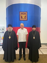 О встрече епископа Джакартского Питирима с сотрудниками российской дипмиссии и соотечественниками